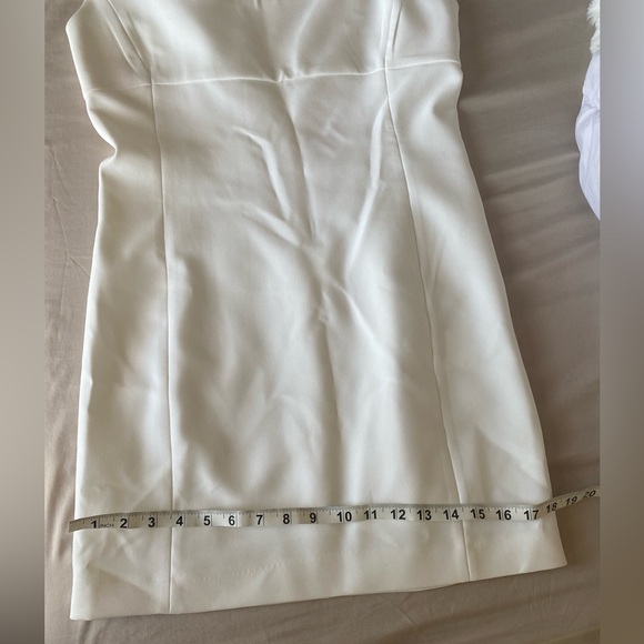 ZARA Squared Neck Mini Dress NWT Large - Picture 11 of 12